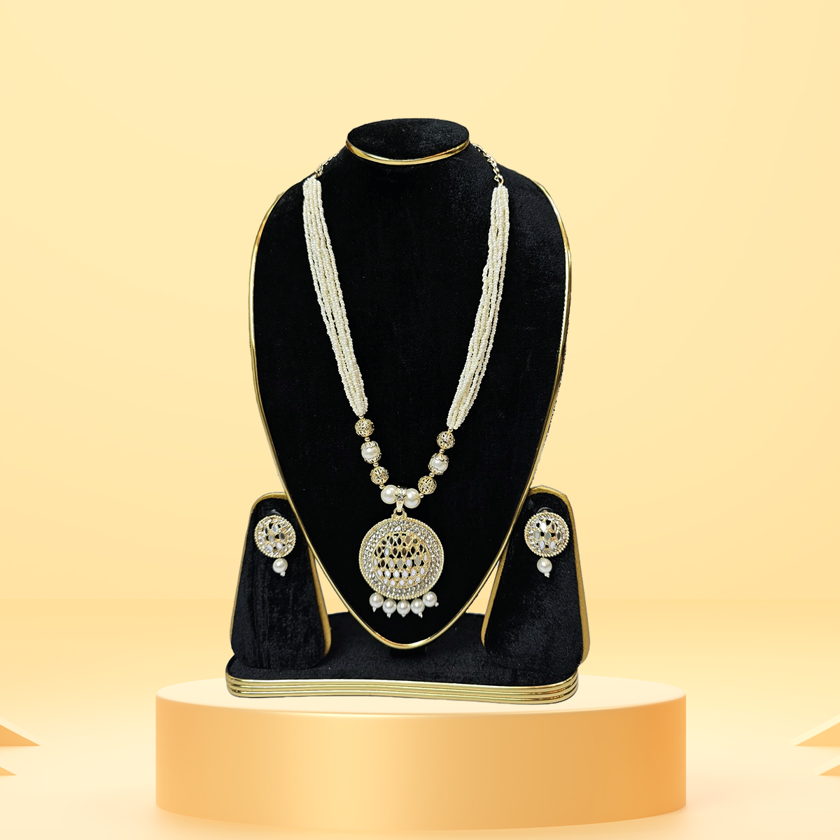 Necklace set with Earrings for women 4420