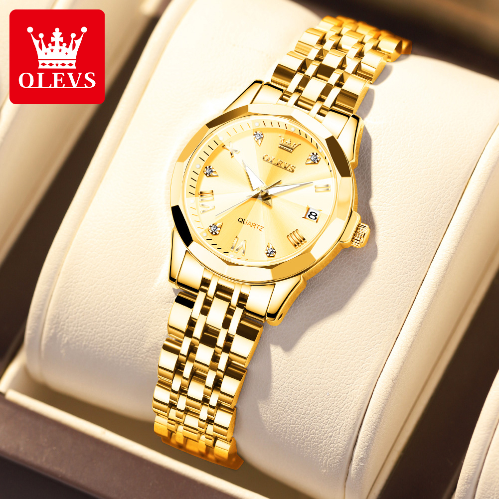 OLEVS Watch for Women (golden) 6191