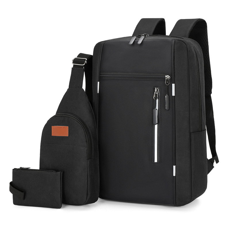 3 Pics Bag Combo Pack(Black) 7084